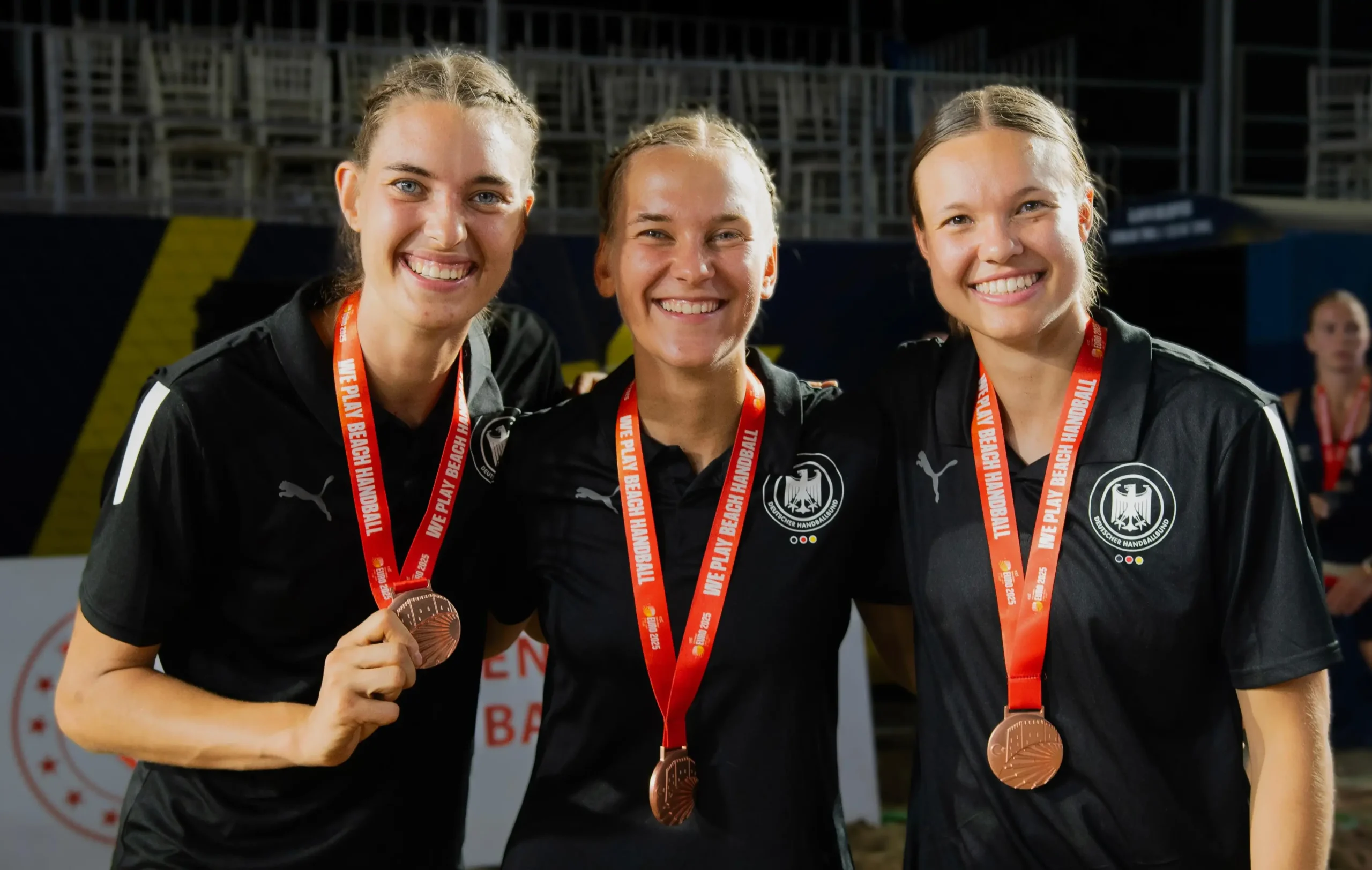 Belen, Isabel und Lena holen sich EM-Bronze mit den DHB-Beachhandballerinnen!