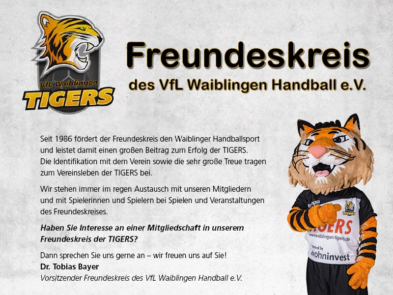 Tigers Werbung