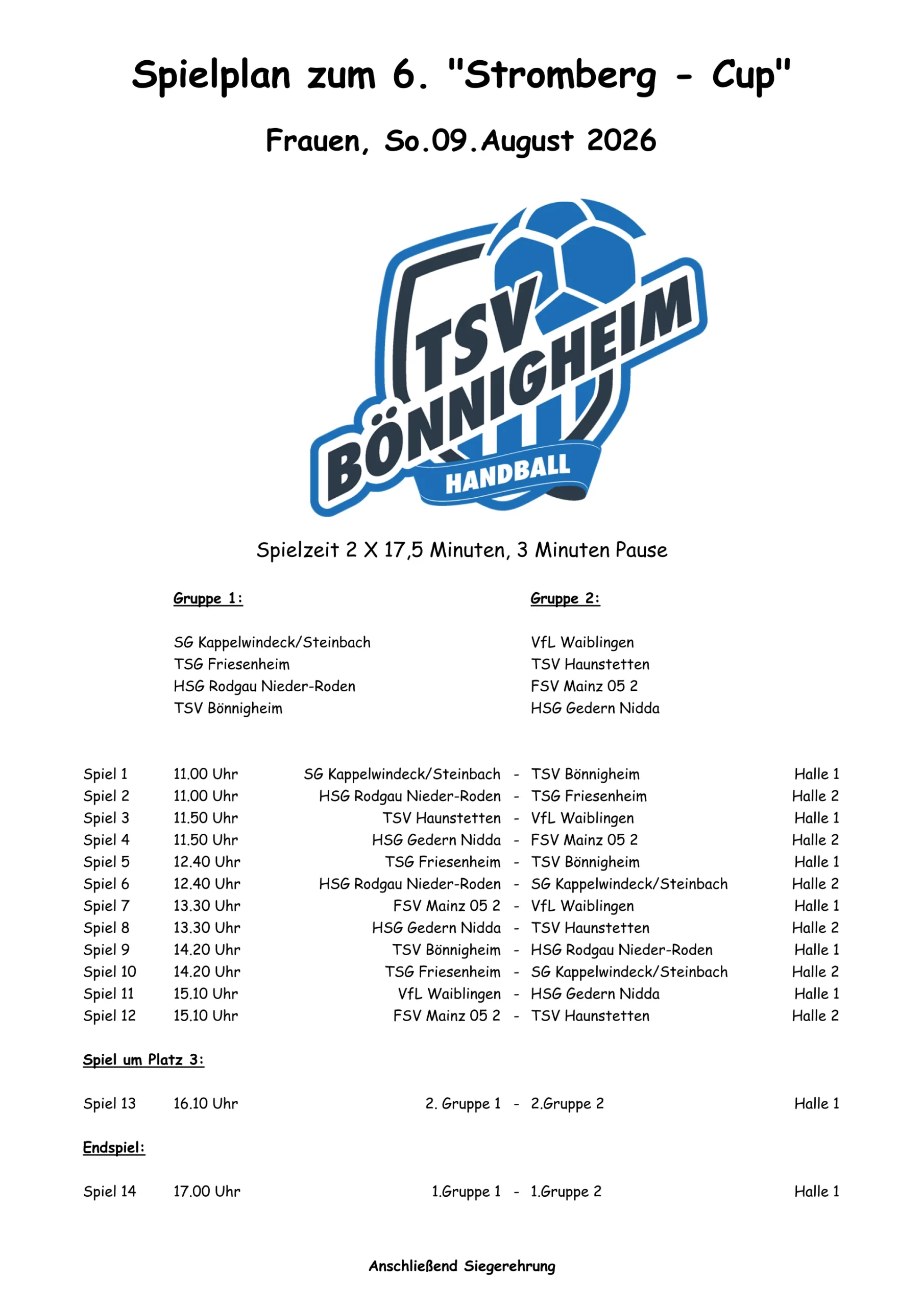 Stromberg-Cup in Bönnigheim